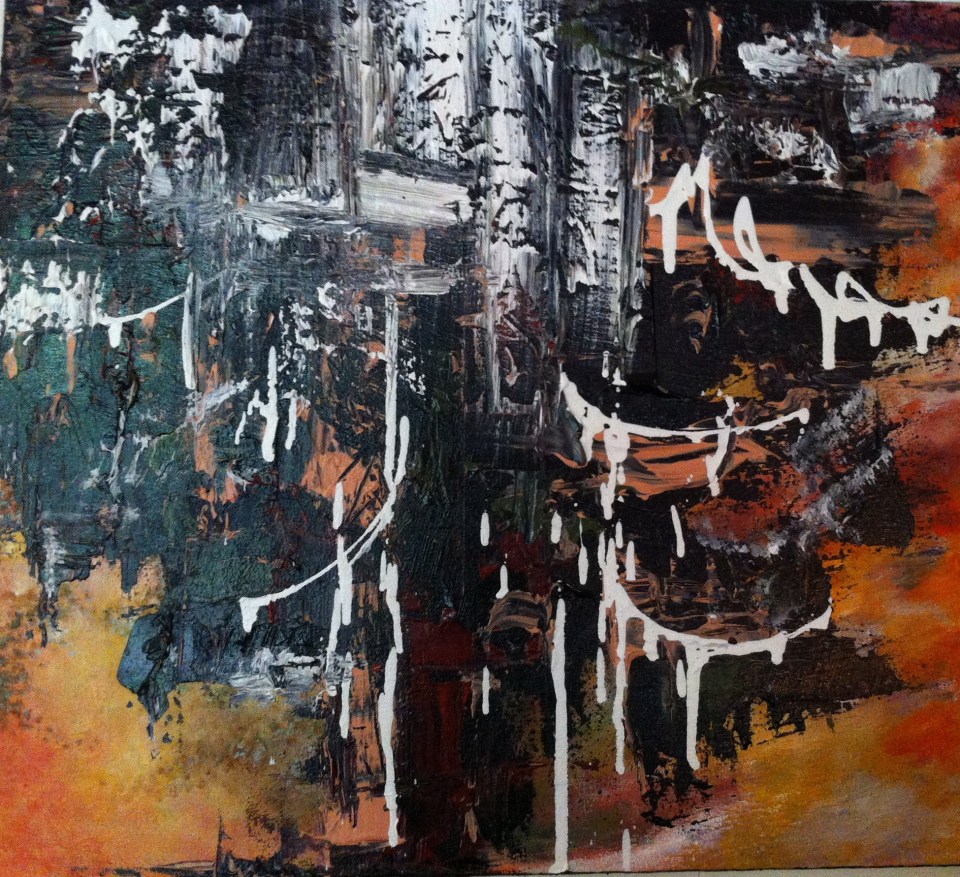 "Early Frost" Painted May 2014 $60